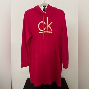 $$$ Calvin Klein Hoodie Sweater Dress